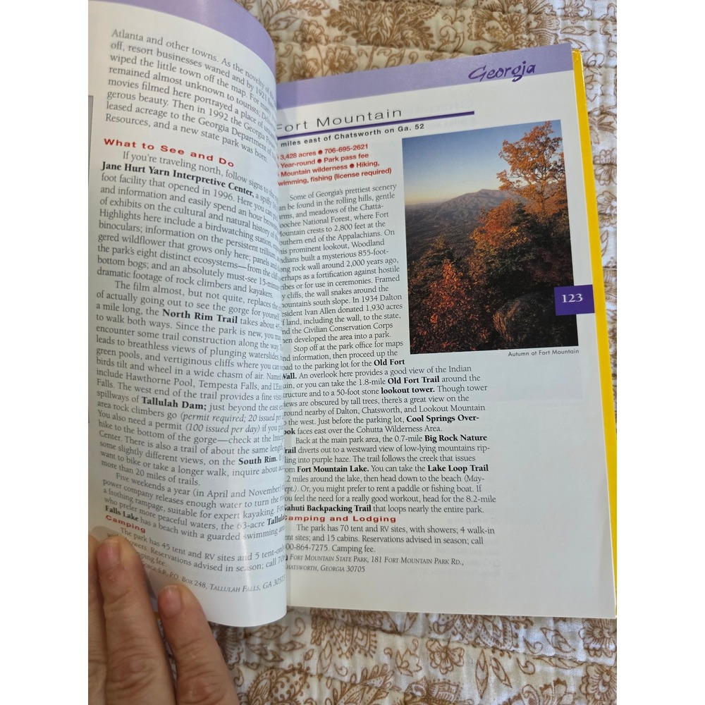 National Geographic Guide to the State Parks of the United States 1997 Hardcover - Picture 4 of 10